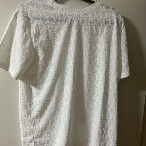 Versace White Short Sleeve Tee